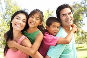 Happy Smiling Family